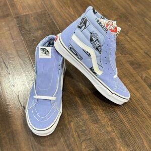 Vans Sk8-Hi (Logo Mix) High Top Sneaker Size 9 Women